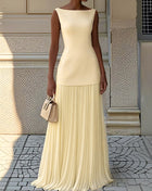 SS Event Dress Yellow