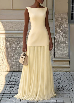 SS Event Dress Yellow