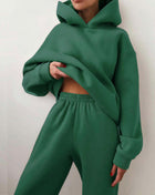SS Two-piece Suit Dark Green