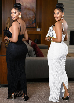 Ss Lace Corsage Dress