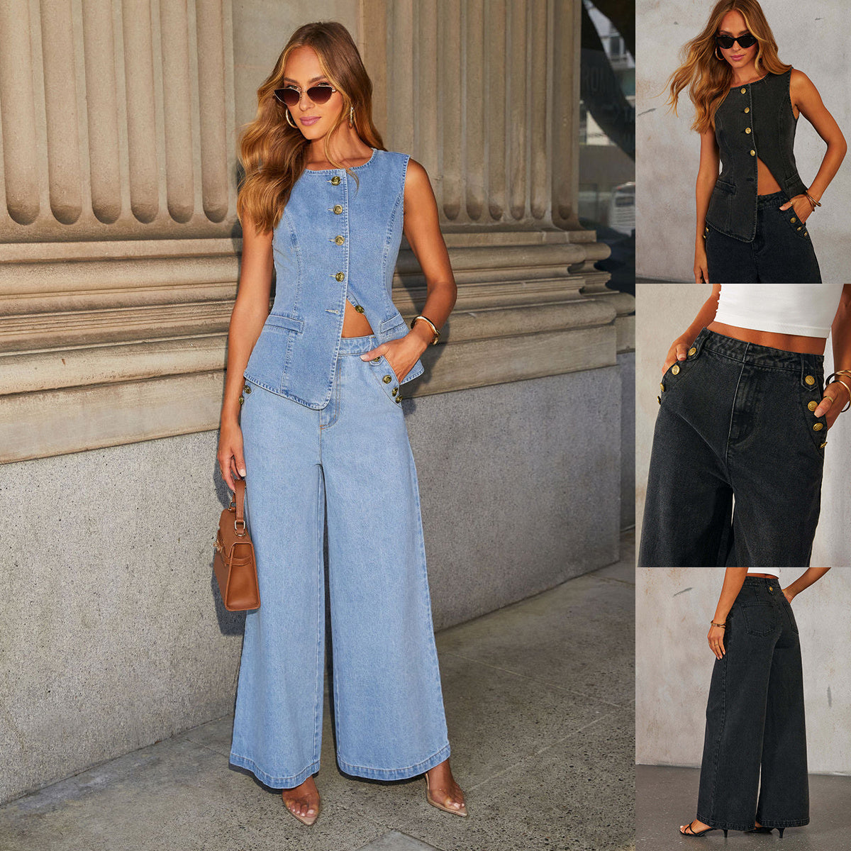 SS Denim Suit