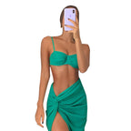 Off Shoulder Twist High Slit Dress