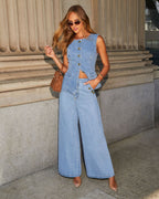 SS Denim Suit Blue Suit