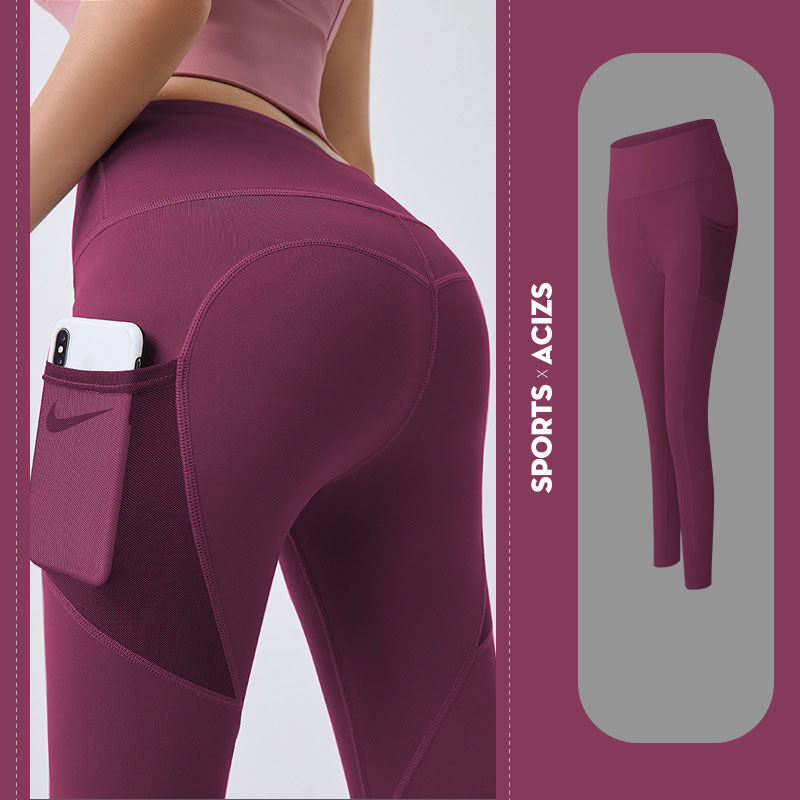 SS Yoga Pants Red