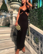 SS Off-the-shoulder Dress Black