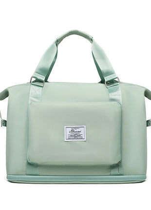 SS Folding Travel Bags | Backpack Light green