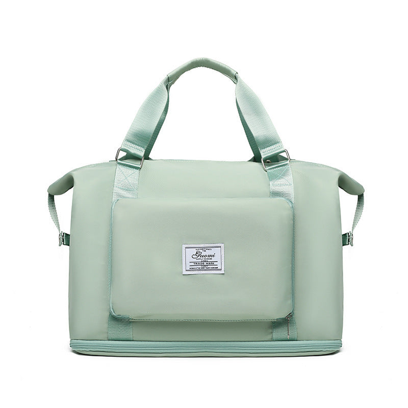 SS Folding Travel Bags | Backpack Light green