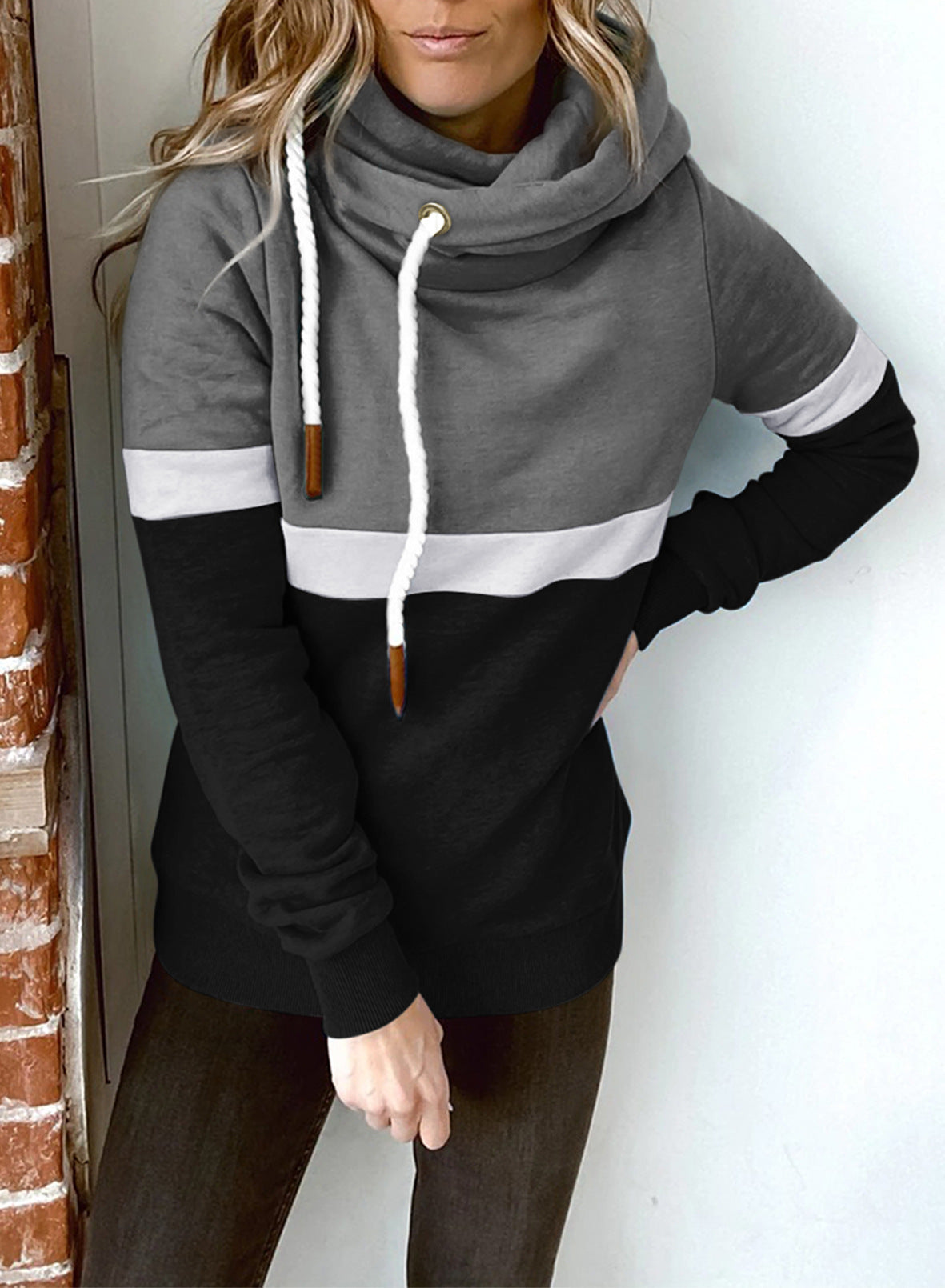 Women's Casual Sweatshirt Dark Gray