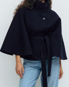SS The Fall Coat Navy Blue