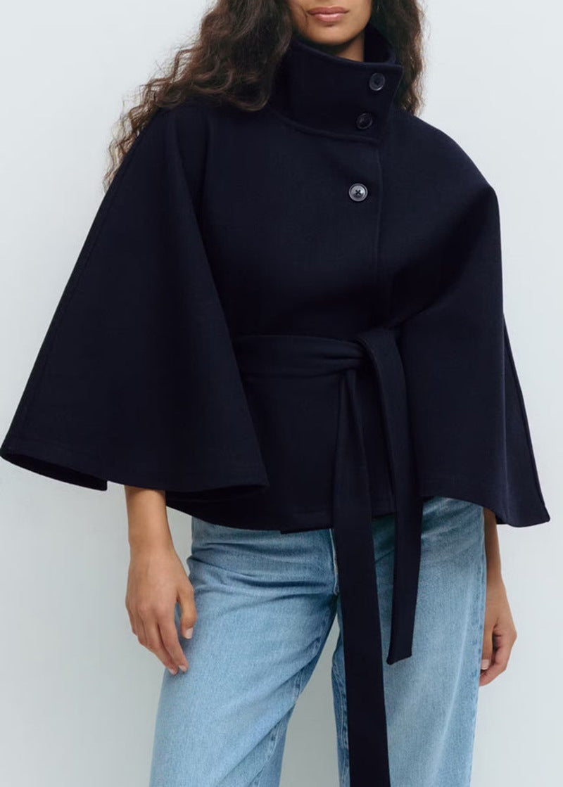 SS The Fall Coat Navy Blue