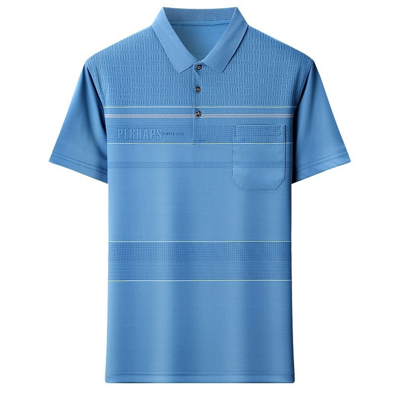Men's Polo Stripes T-shirt