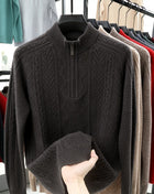 SS Men's Sweater Dark Brown