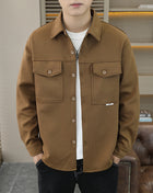 SS Men's Twill Shirt Brown