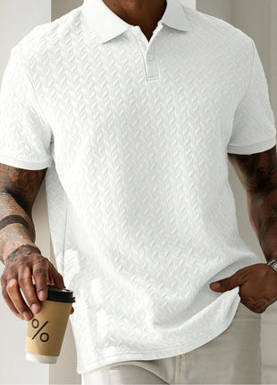 SS Men's Polo T Shirt White