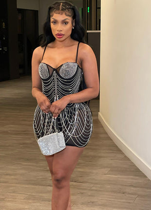 SS Tassel Party Dress