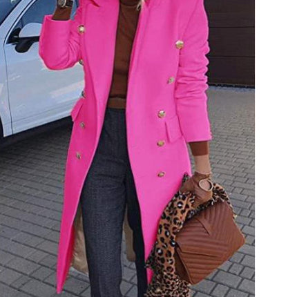 SS Trench Coat Pink XL