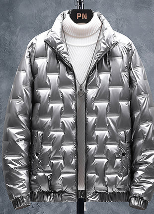 SS Men's Jacket Silver