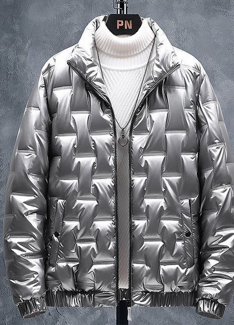 SS Men's Jacket Silver