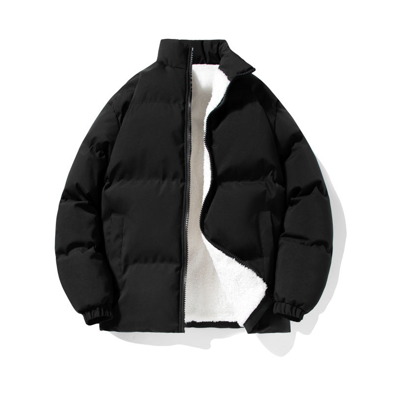 Lambswool Lining Cotton-padded Jacket