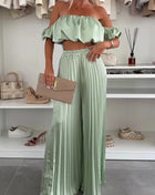 SS Women's Suit Light green