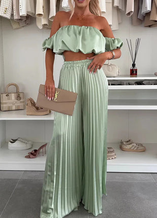 SS Women's Suit Light green