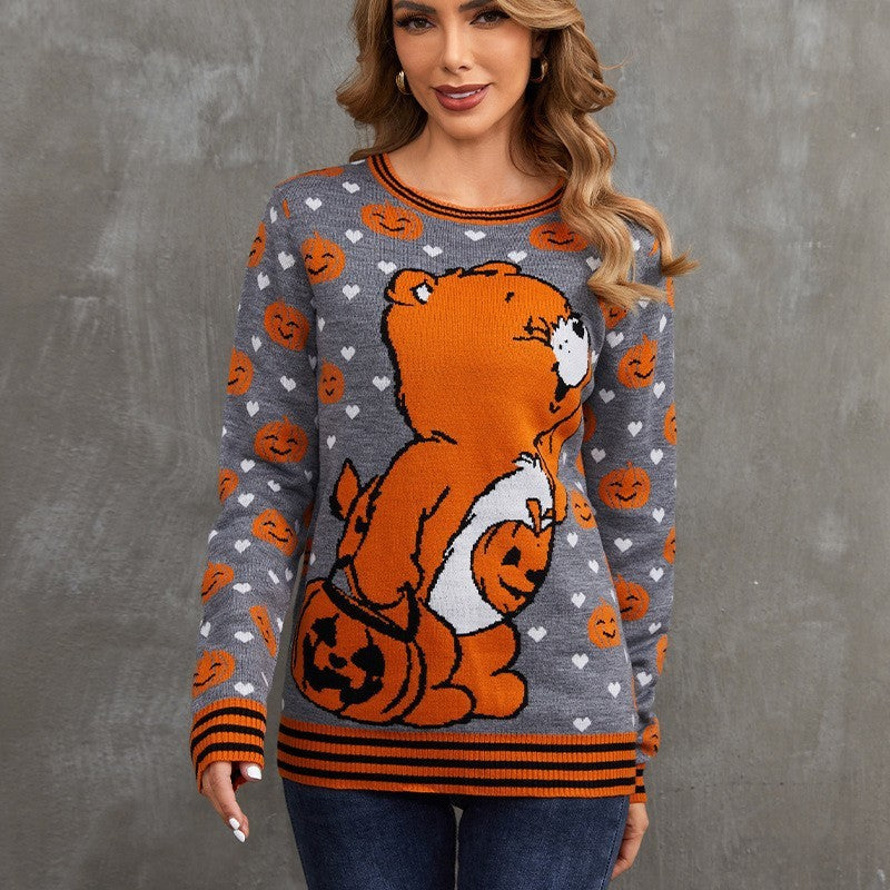Halloween Jacquard Sweater