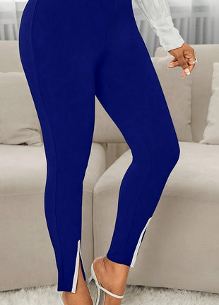 SS Slim-fit Pants Blue