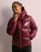 Women's bomber Jacket Wine red