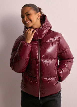 Women's bomber Jacket Wine red