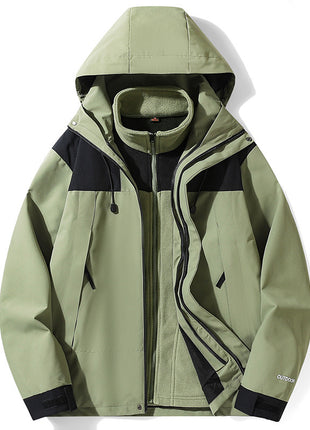 SS Three-in-one Jacket Green