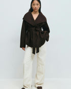 SS Autumn And Winter Coat Brown