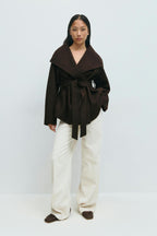SS Autumn And Winter Coat Brown