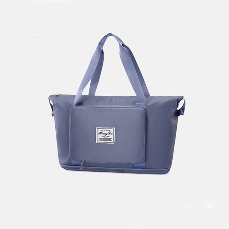 SS Foldable Travel Bag Ice blue