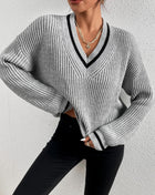 SS Pullover Sweater Grey