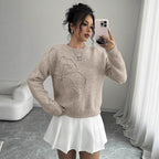 SS Flower Sweater
