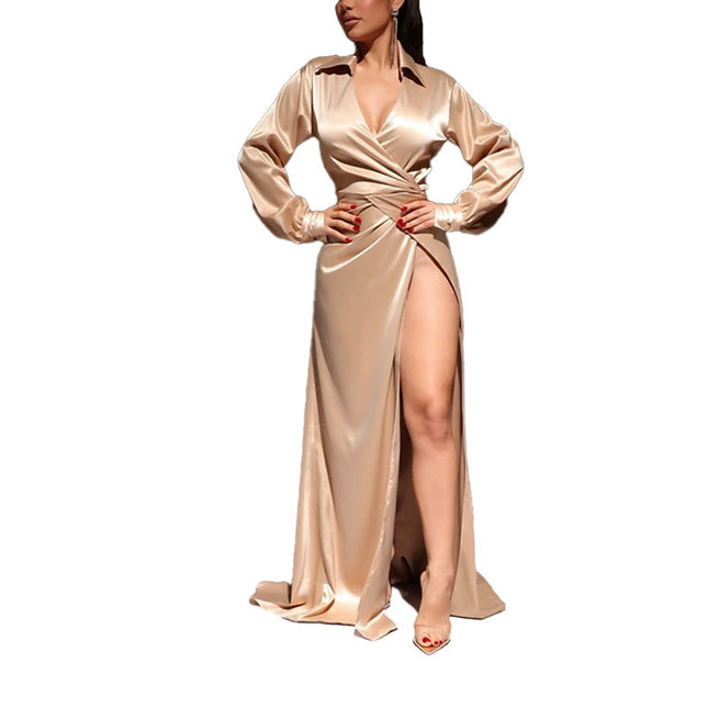 Women's Side-slit Ultra-long Dress