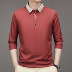 New Men's Autumn Shirt Red