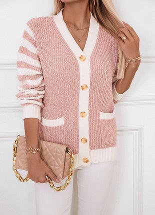 SS Button Down Sweater