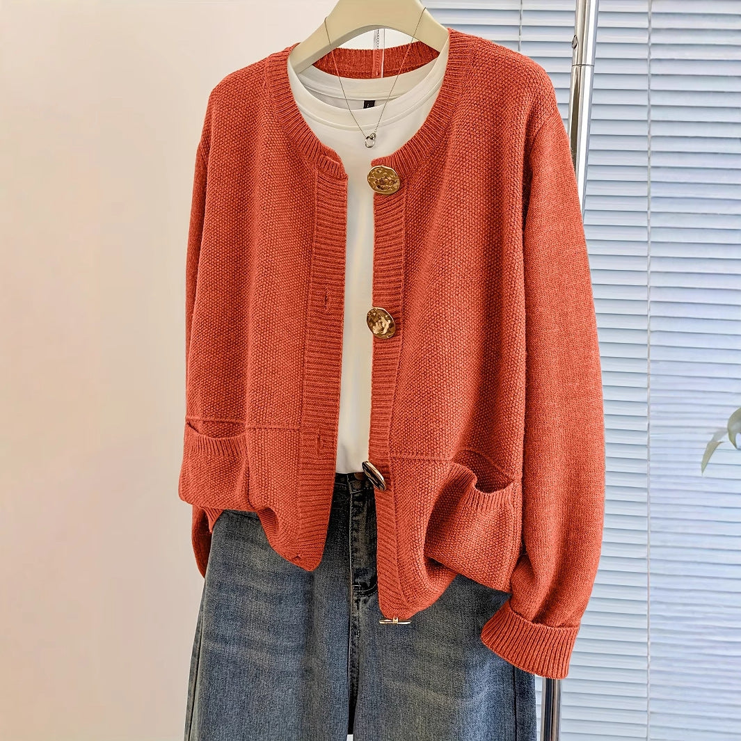 Versatile Thick Needle Sweater Cardigan