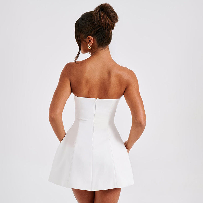 SS Backless Short Dresses
