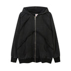 Men's Stitching Edging Hoodie