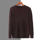 Men's Mink Sweater Brown