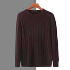 Men's Mink Sweater Brown