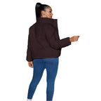 SS Short Padded Jacket Dark Brown