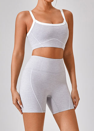 SS Outdoor Sports SET Heather Gray Short