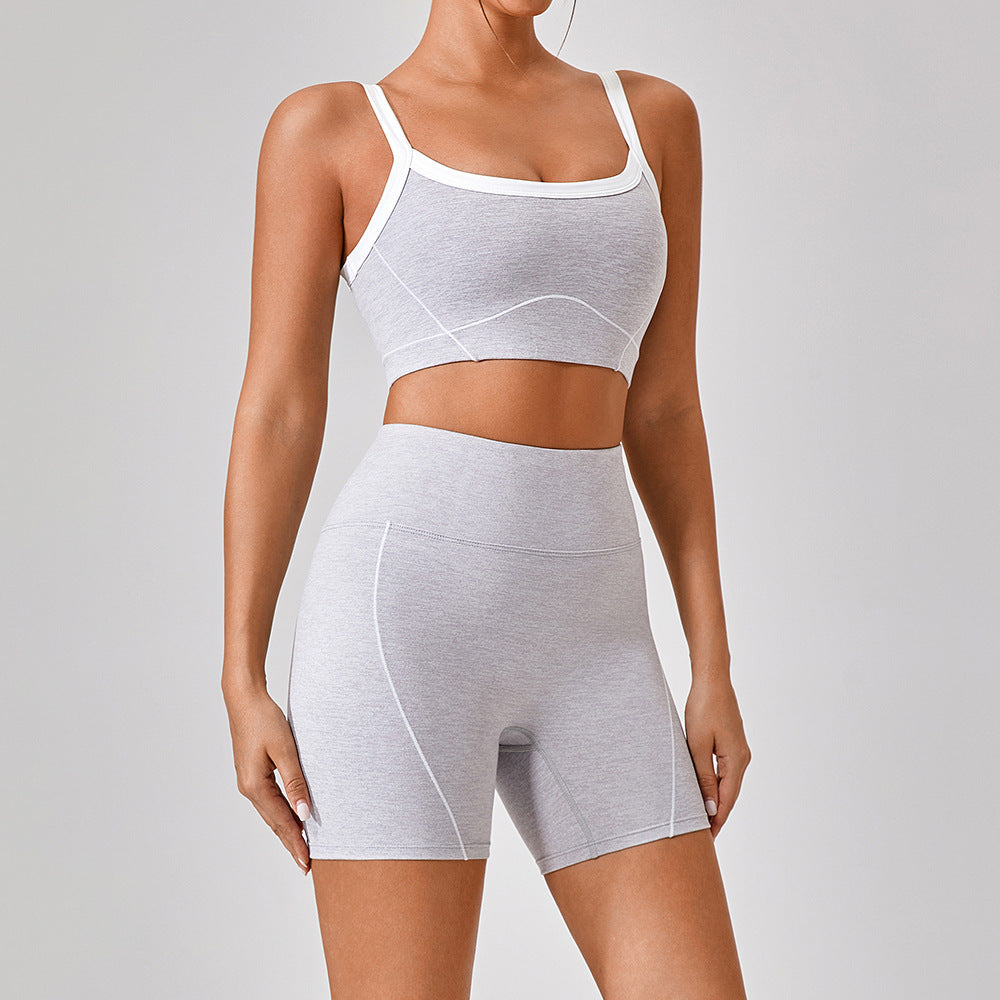 SS Outdoor Sports SET Heather Gray Short