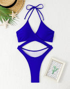 SS One-Piece Swimsuit Blue