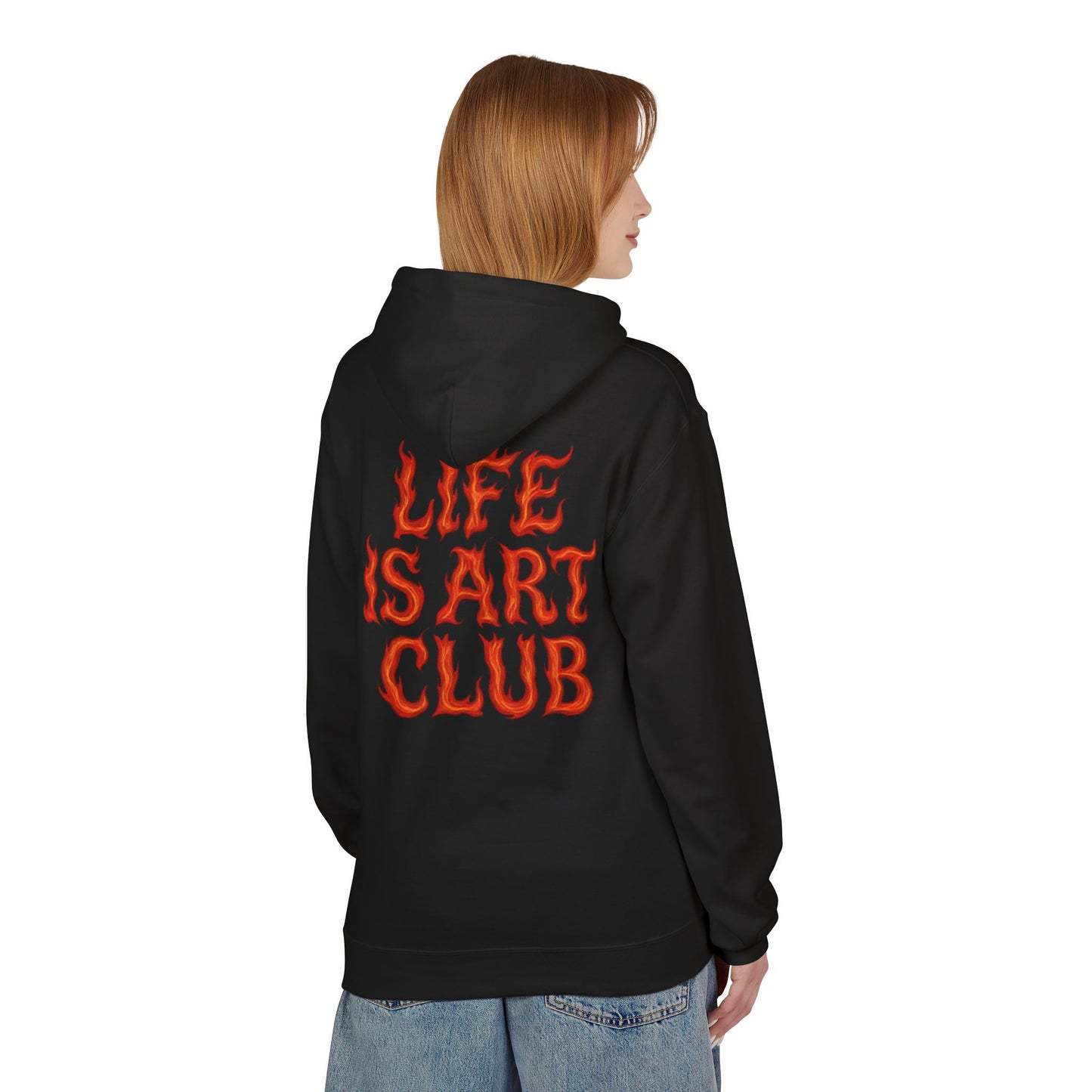 Life Is Art Club Hoodie Unisex