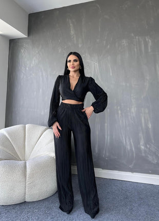 SS Top And Pants Suit