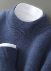Light Blue Half turtleneck / M